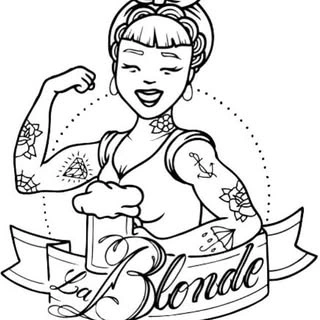 Logo de La Blonde
